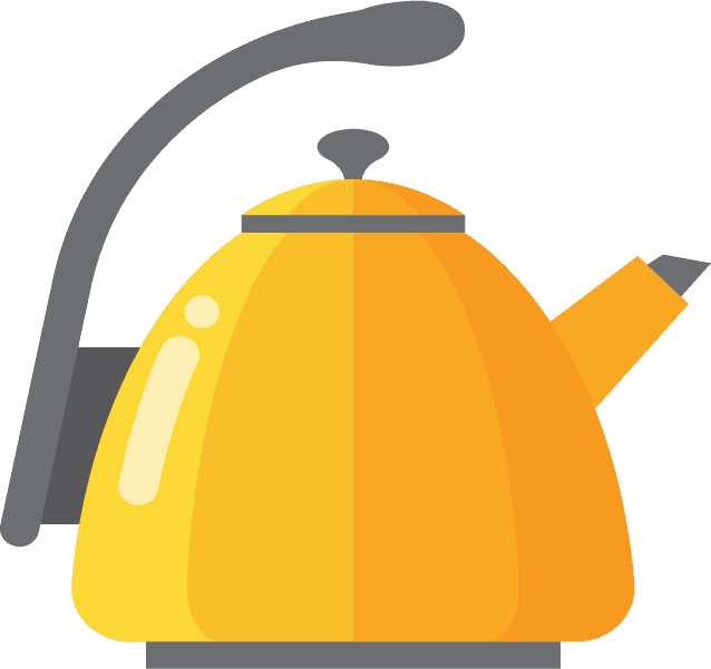 modern teapot vectors for your kitchen design needs