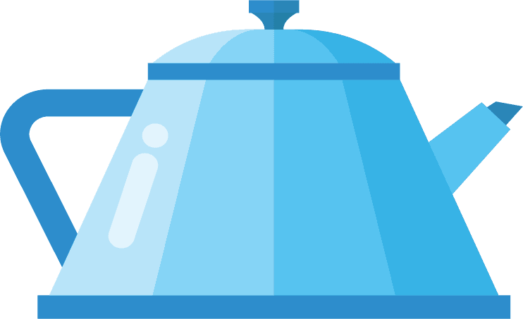 modern teapot vectors for your kitchen design needs