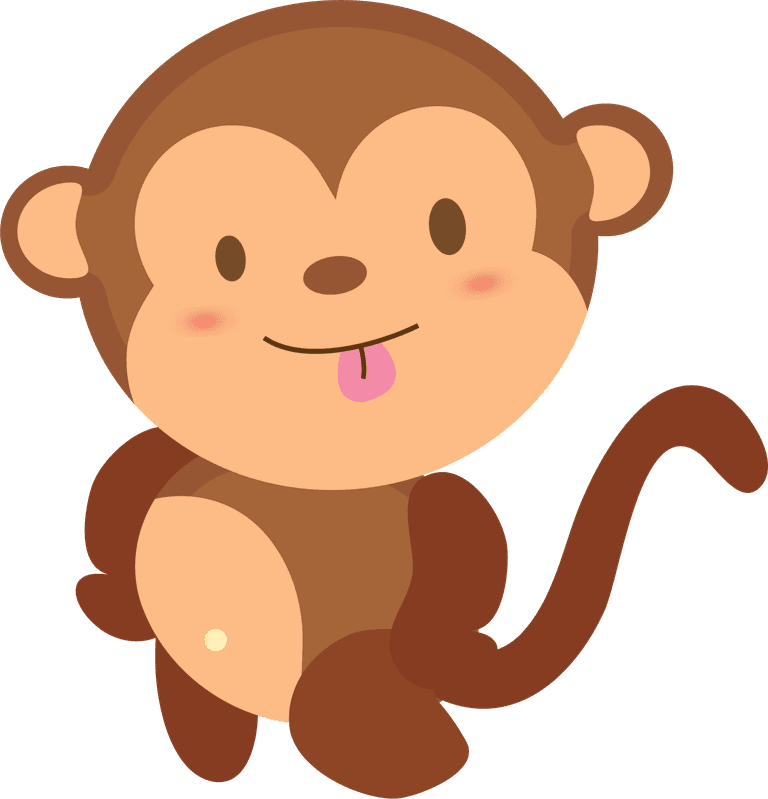 funny monkey cartoons featuring a playful and cute character for children’s entertainment