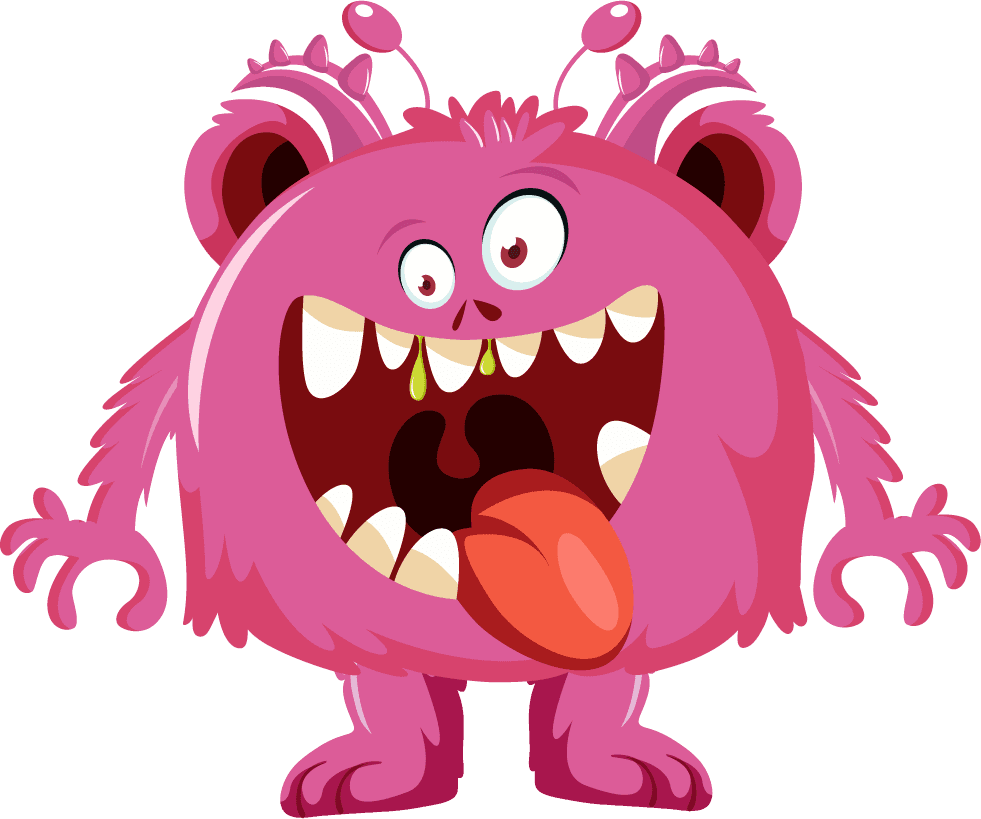 monster cartoon lovely monster characters icons cute funny cartoon sketch