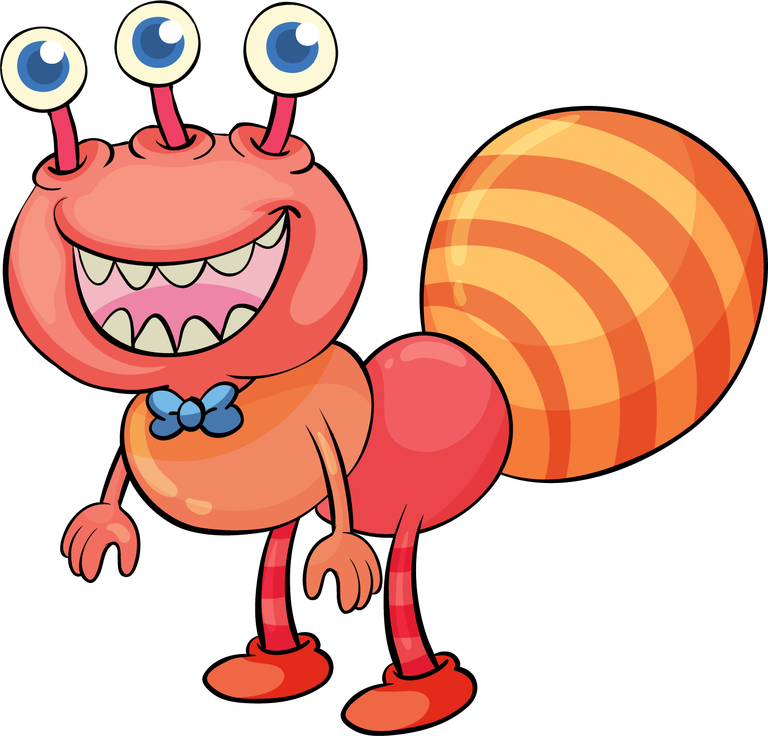 monster illustration of different monsters with playful features and vibrant colors