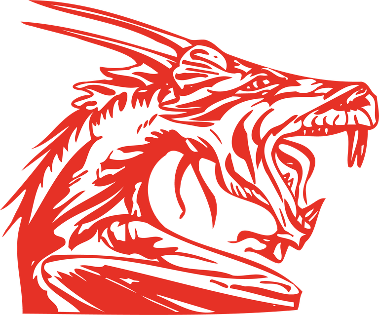monster pattern dragon heads for captivating artwork and bold decor choices