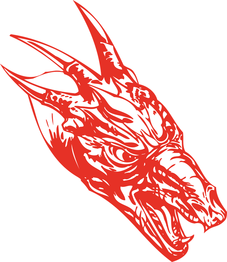 unique monster pattern dragon heads for bold artistic projects and decorations
