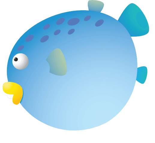 moon fish animal comics