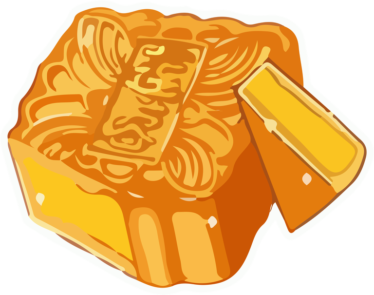 mooncake food art watercolor illustration for festive celebrations and culinary delights