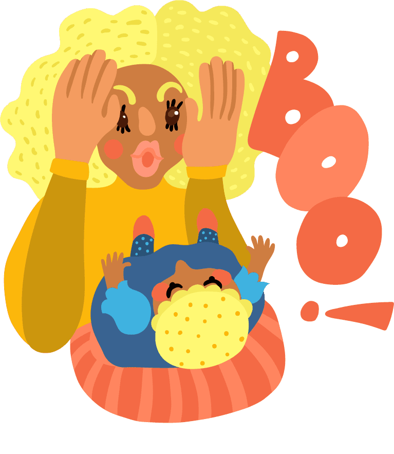 mother and baby motherhood characters set