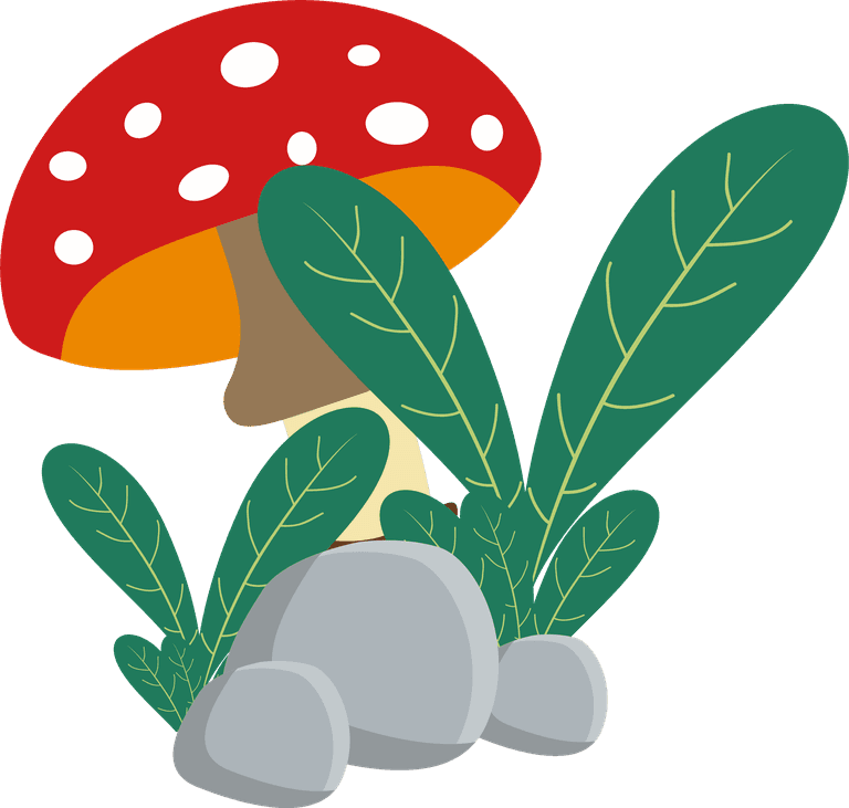 mushroom dreaming background floating mushroom land icon joyful kids
