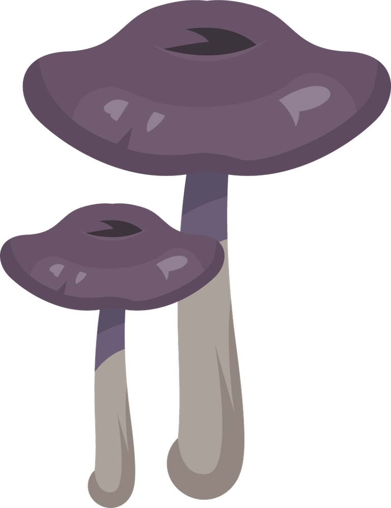 mushroom icons colored classic sketch for whimsical nature-themed projects and decor