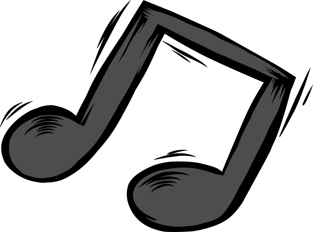 music doodle icons colored retro sketch