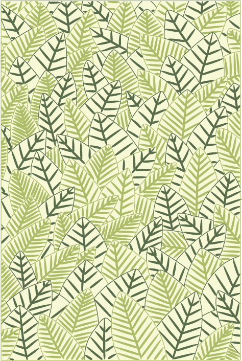 nature pattern templates elegant classical handdrawn leaves flora