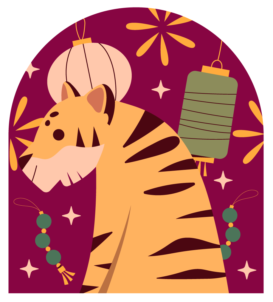 new year stickers collection animal themes for festive celebrations and messaging