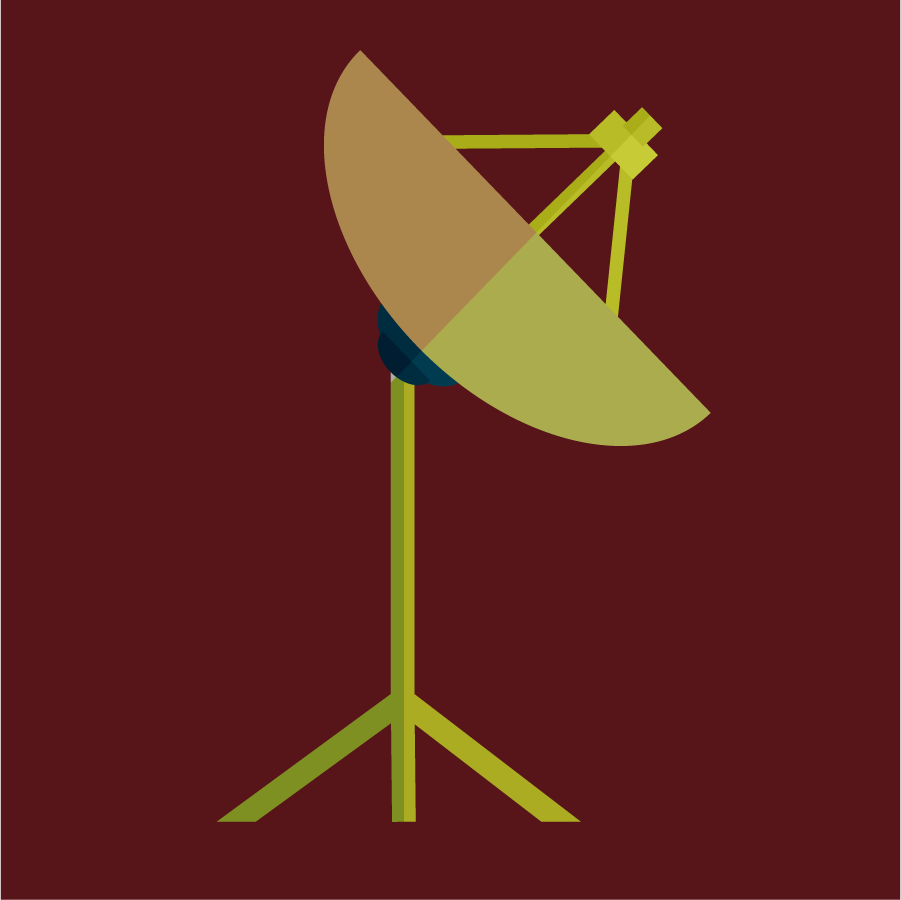 news elements various colored symbol flat 