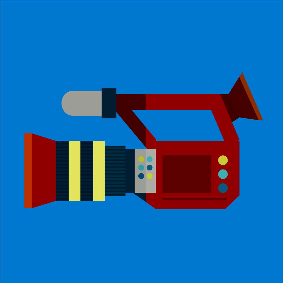 news elements various colored symbol flat 