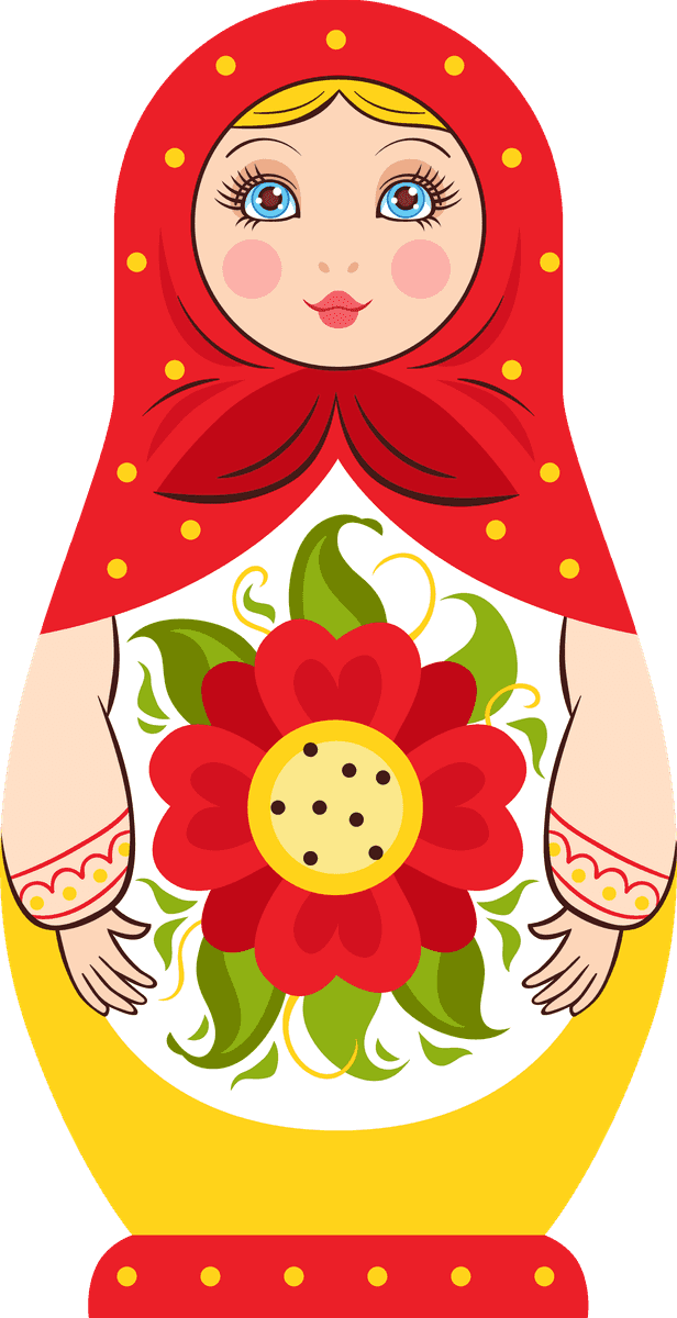 nine colorful nesting dolls showcasing traditional artistry and vibrant floral patterns for home decor
