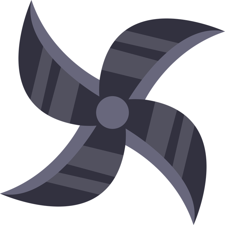 ninja element collection with flat design