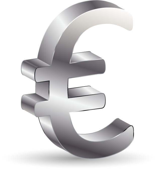 novo icon series money symbol with sleek 3d metallic style for financial applications
