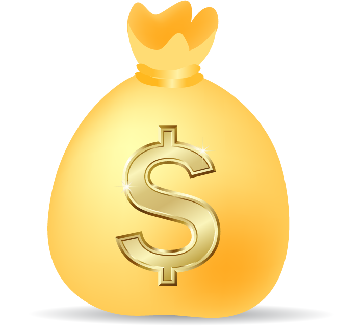novo icon series money bag illustration for wealth management and financial planning