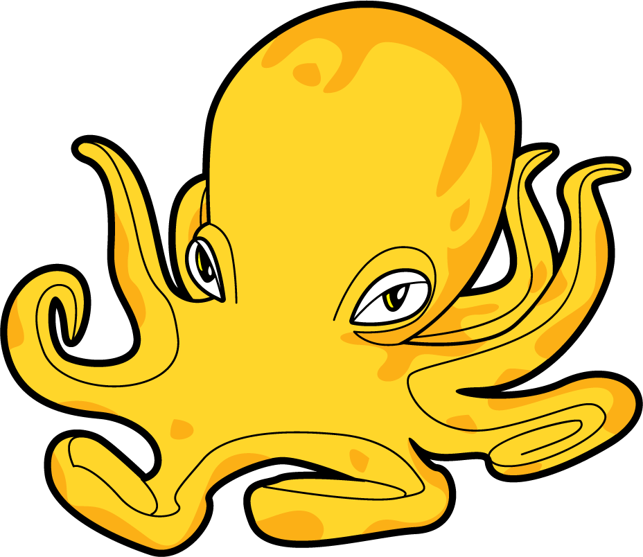 cute octopus cartoon cartoon octopus with playful expressions for children's decor