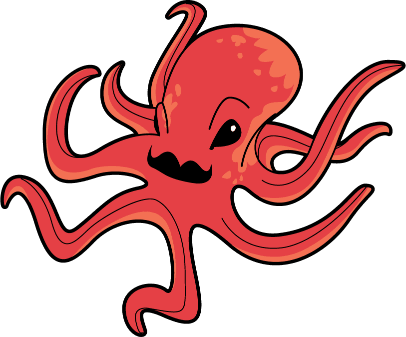 playful octopus cartoon cartoon octopus for fun illustrations and children’s artwork