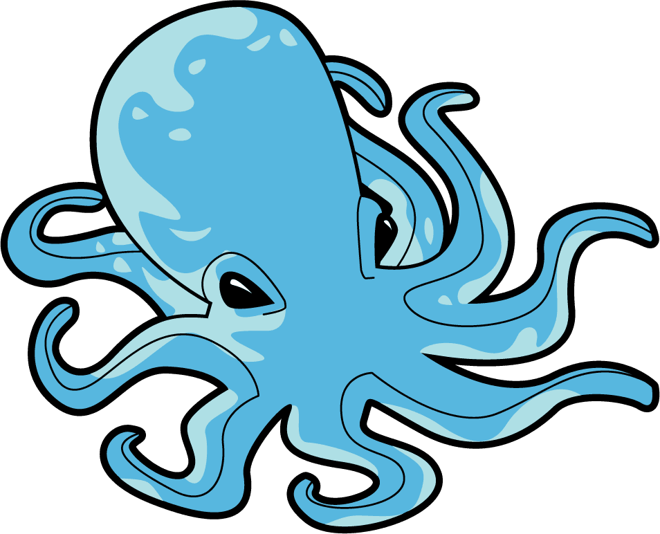 cute octopus cartoon cartoon octopus illustration for kids' decor and learning activities