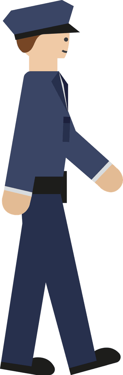 office workers set vectors featuring walking characters in various professional outfits