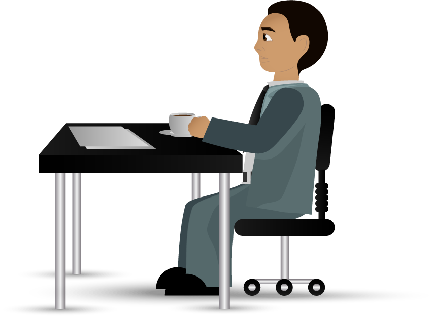 office workers set vectors for modern workspace and productivity enhancement