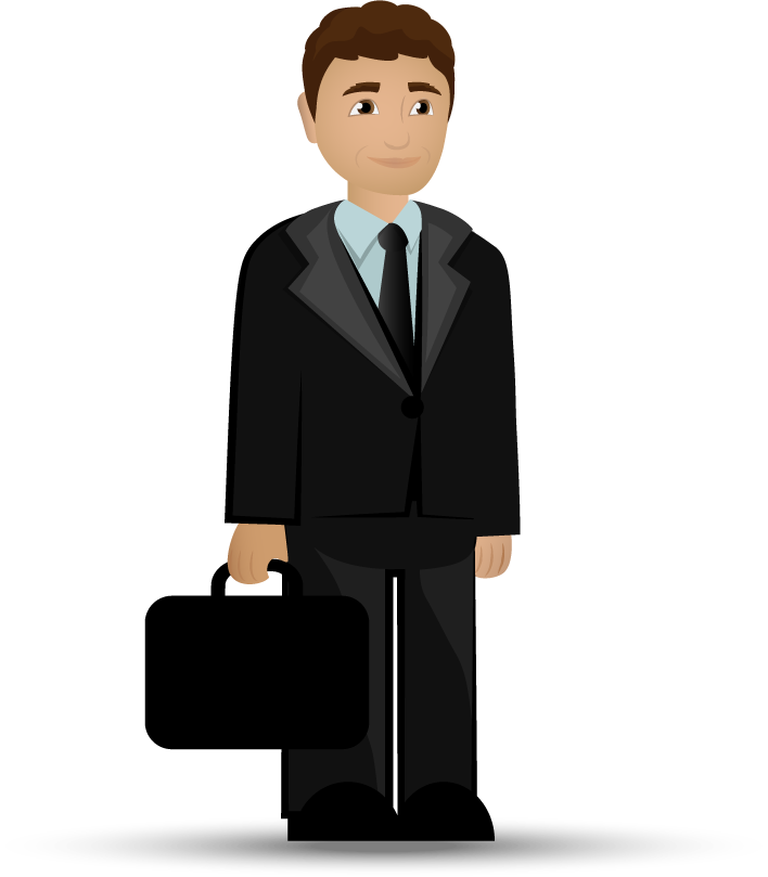 office workers set vectors featuring professional characters ready for any business environment