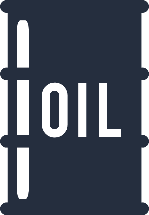 oil barrel petroleum industry icon set