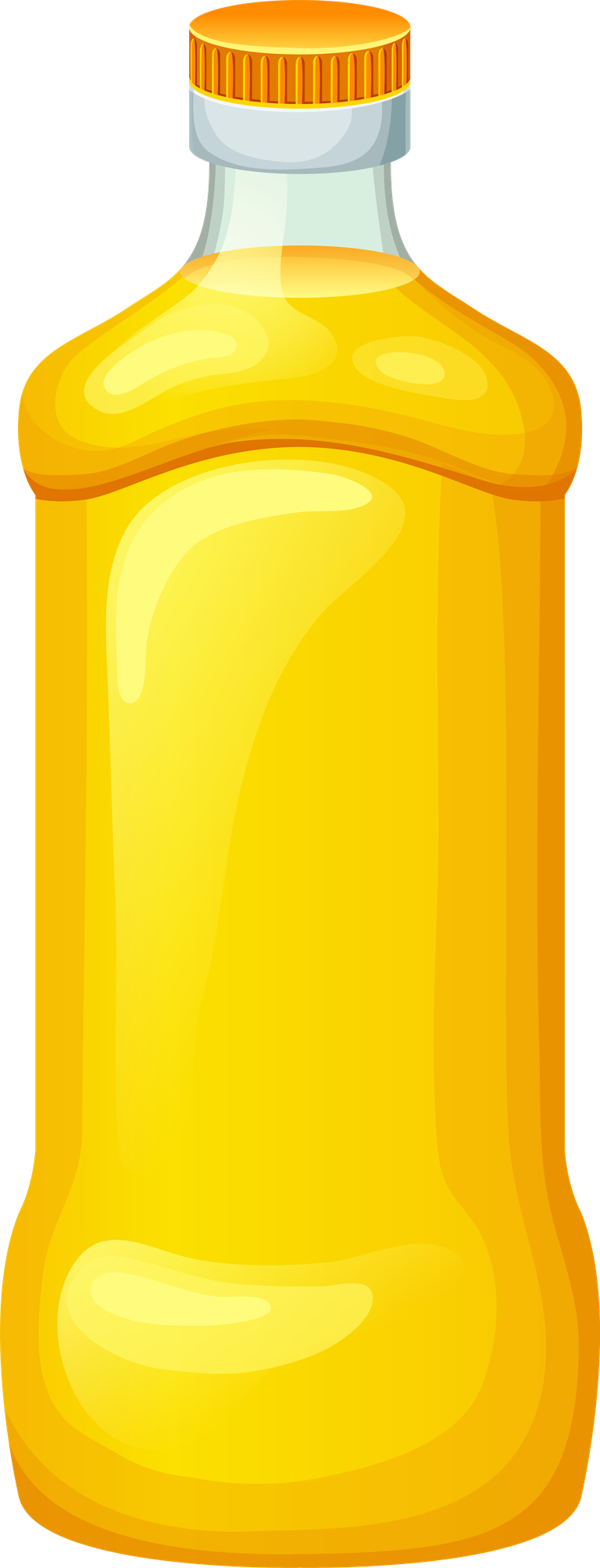 oil set bottles with vegetable oils