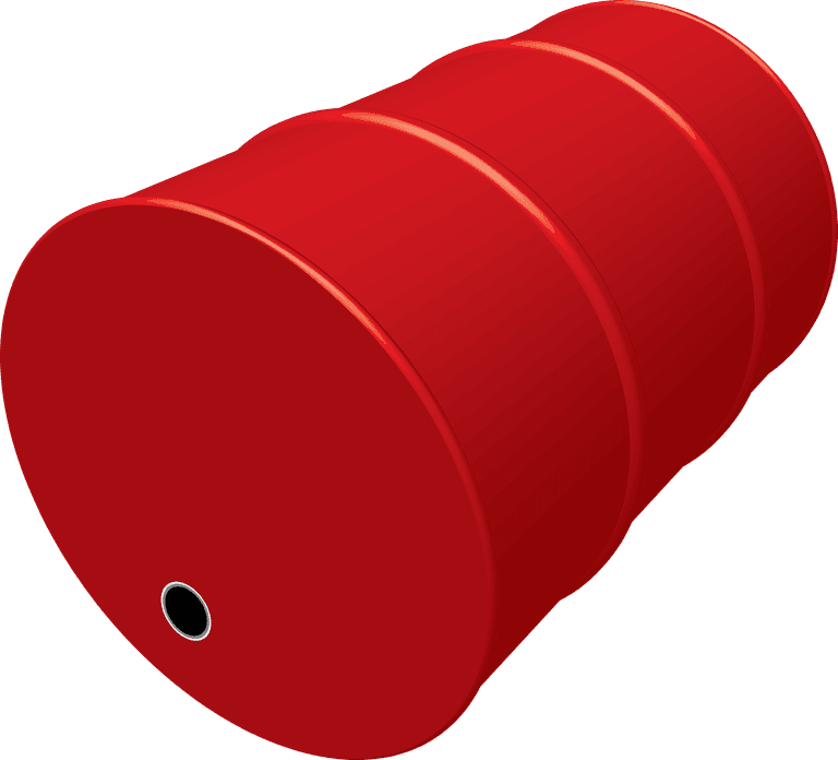 oil oil vectors featuring a striking red barrel for industrial and commercial use