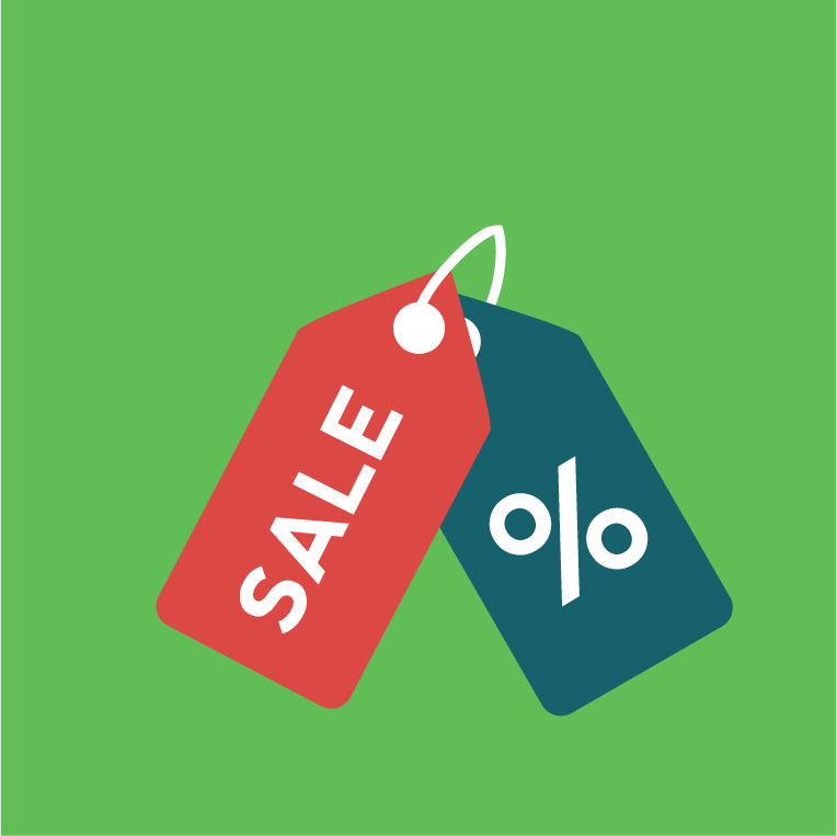 exclusive online shopping icons collection for promotions and sales campaigns across all platforms