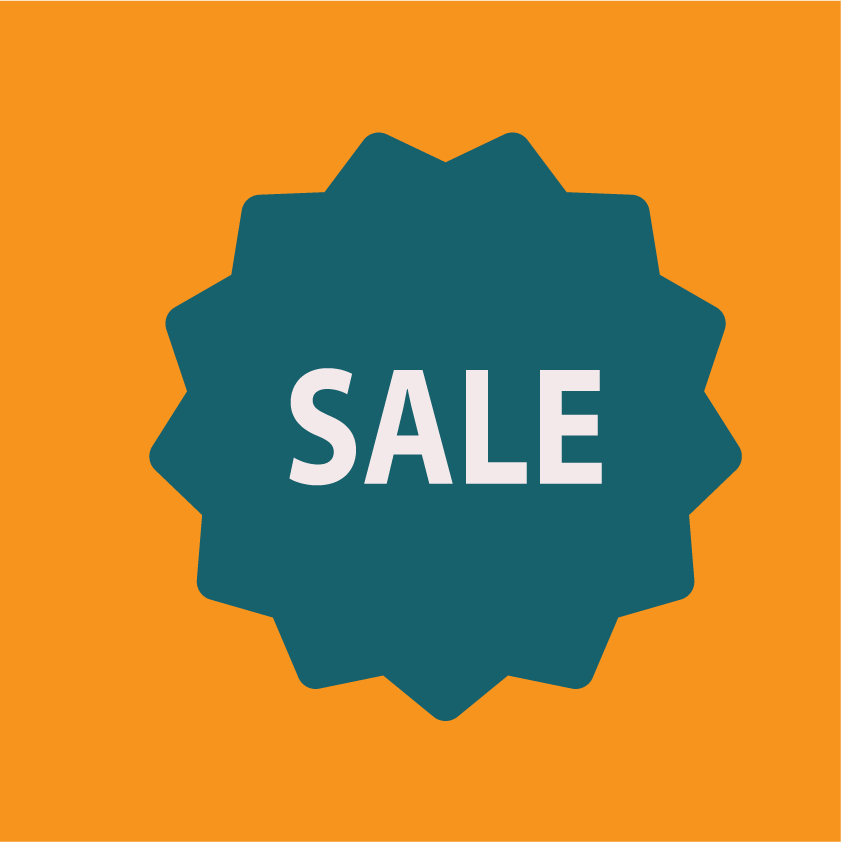 online shopping icons collection featuring sale badges and promotional elements for ecommerce
