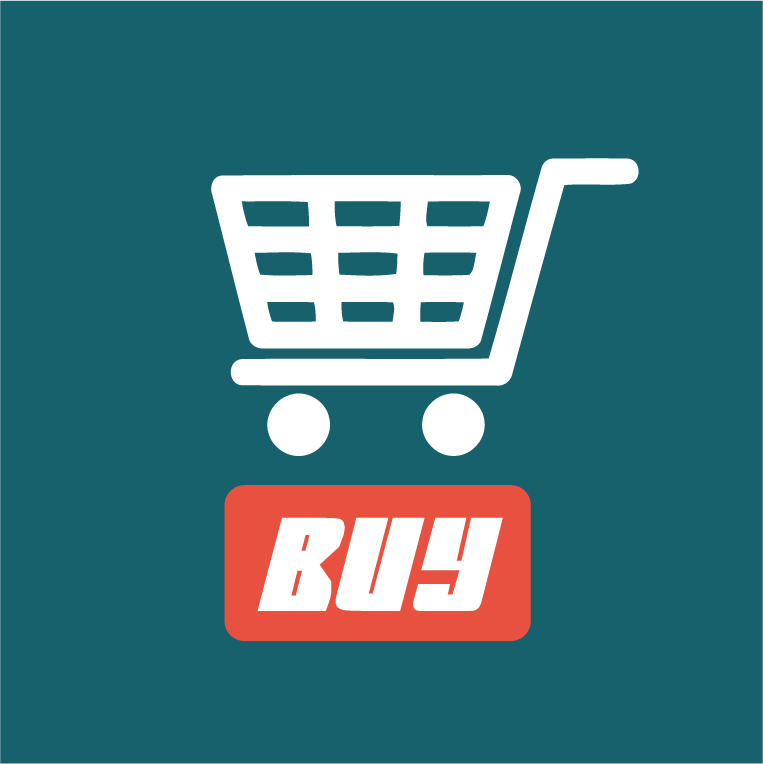 online shopping icons collection featuring a shopping cart and buy button for e-commerce platforms