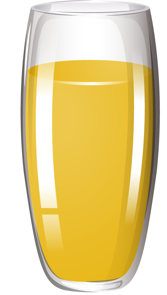 oranges and orange products illustration showcasing fresh juice in a modern glass