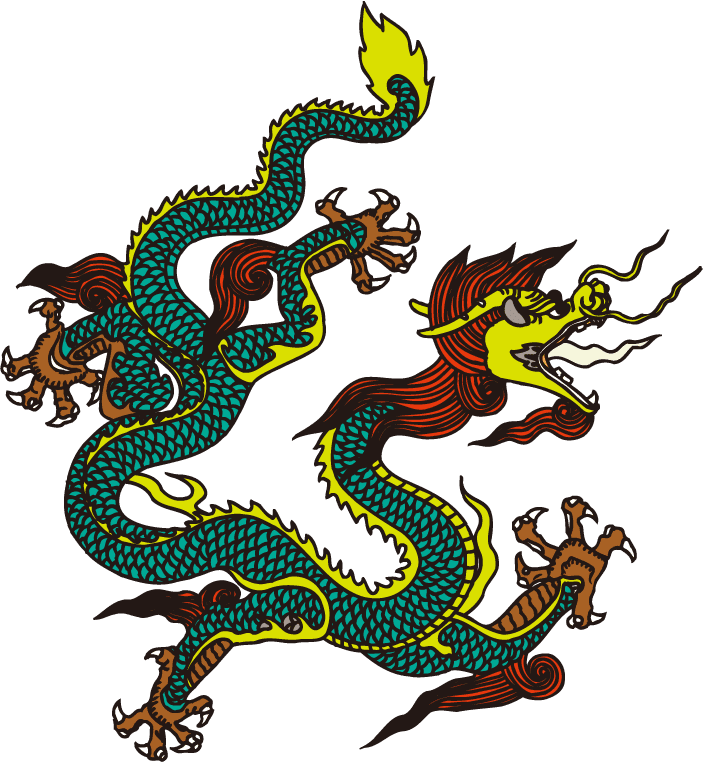 oriental dragon chinese classical dragon of the ten