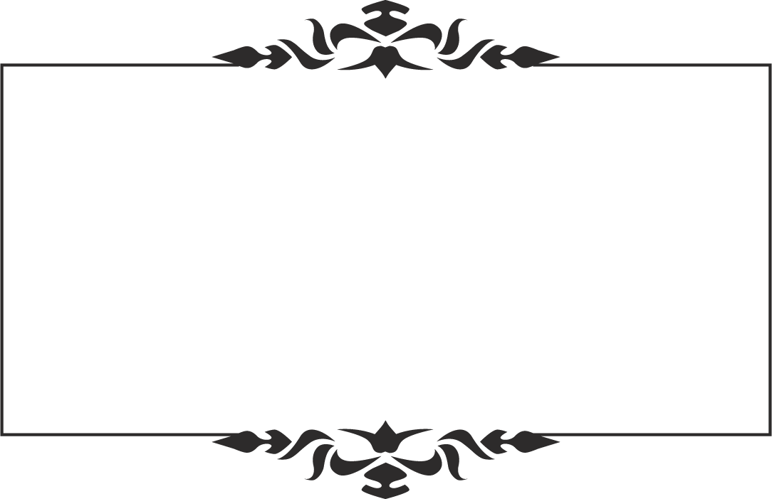 ornamental design corners set for elegant framing in invitations and decorations