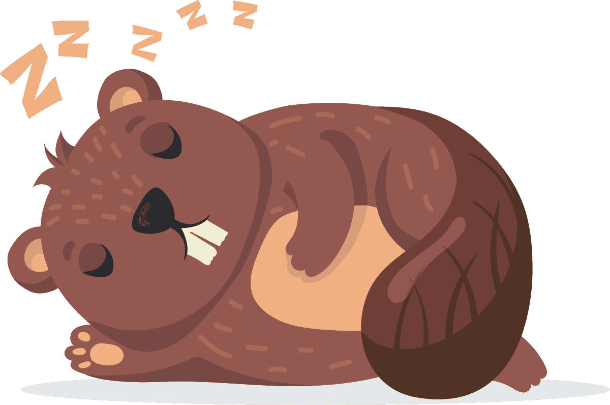 otter funny beaver set showcasing adorable and playful characters for children’s print materials