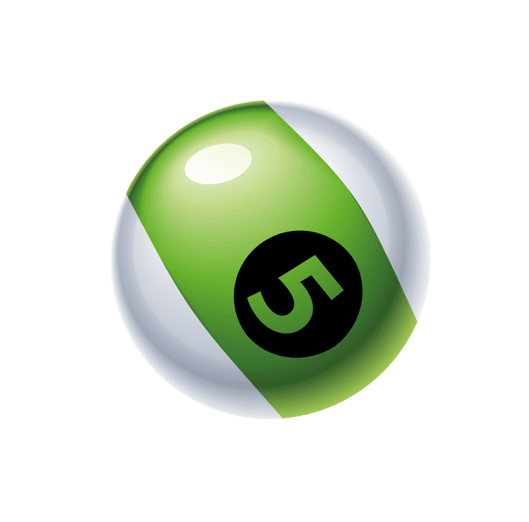 over ball sports sport balls featuring a sleek green five for gaming fun