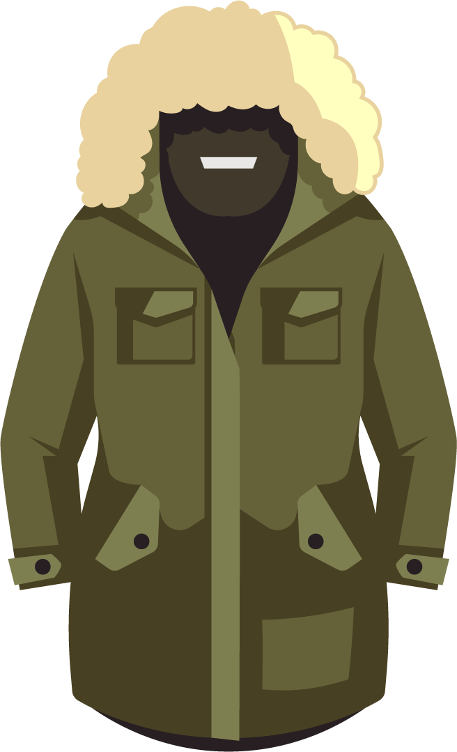 pack clothing with basic winter elements