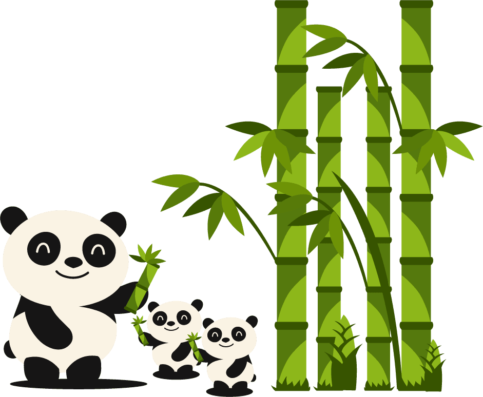 panda china culture elements classical oriental symbols