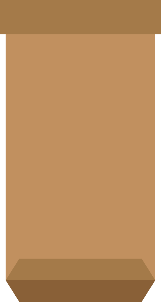 paper bags collection blank various types