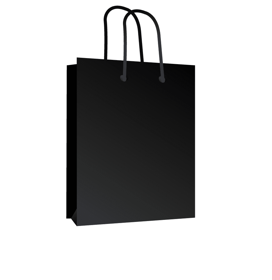 paper bags for takeaway coffee package icons shiny modern plain decor sketch