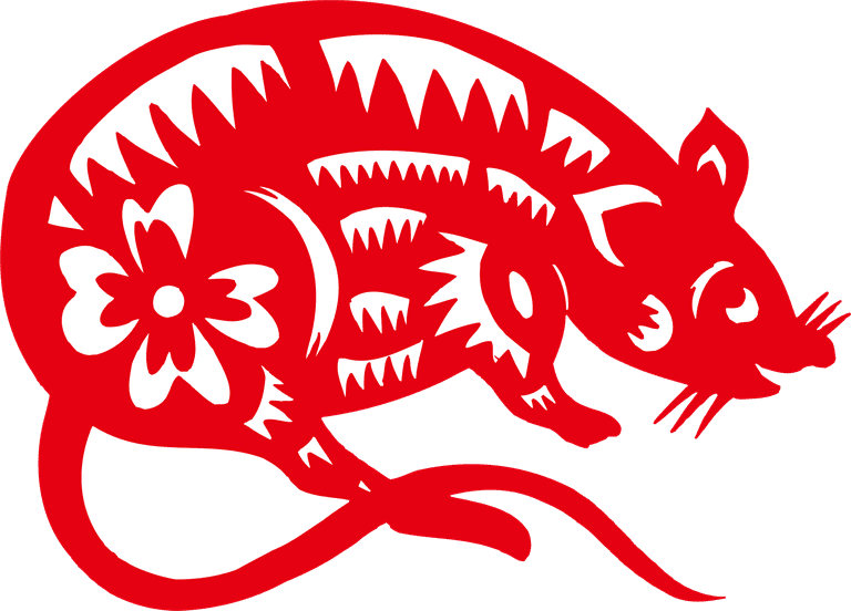 paper cut of zodiac animals of the nine chinese traditional papercut animals