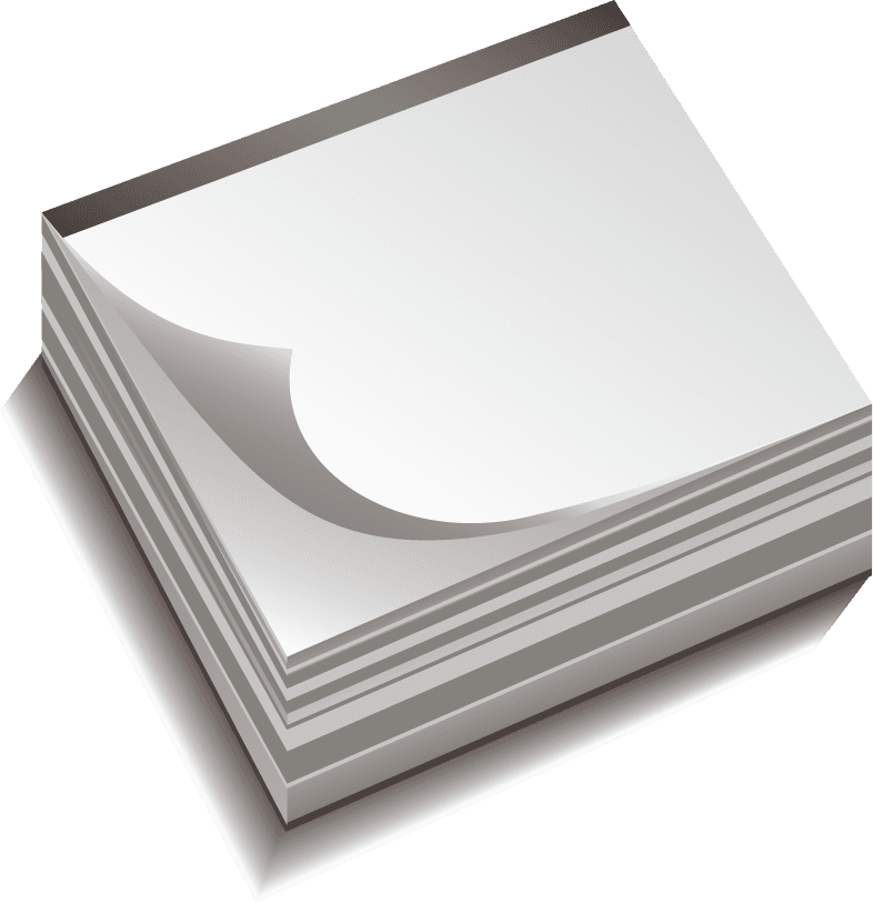 paper objects vectors
