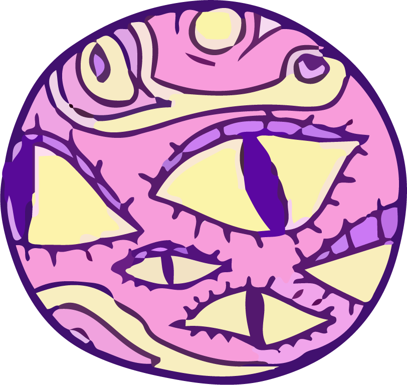 pastel galaxy sticker vector featuring whimsical creatures for playful decoration