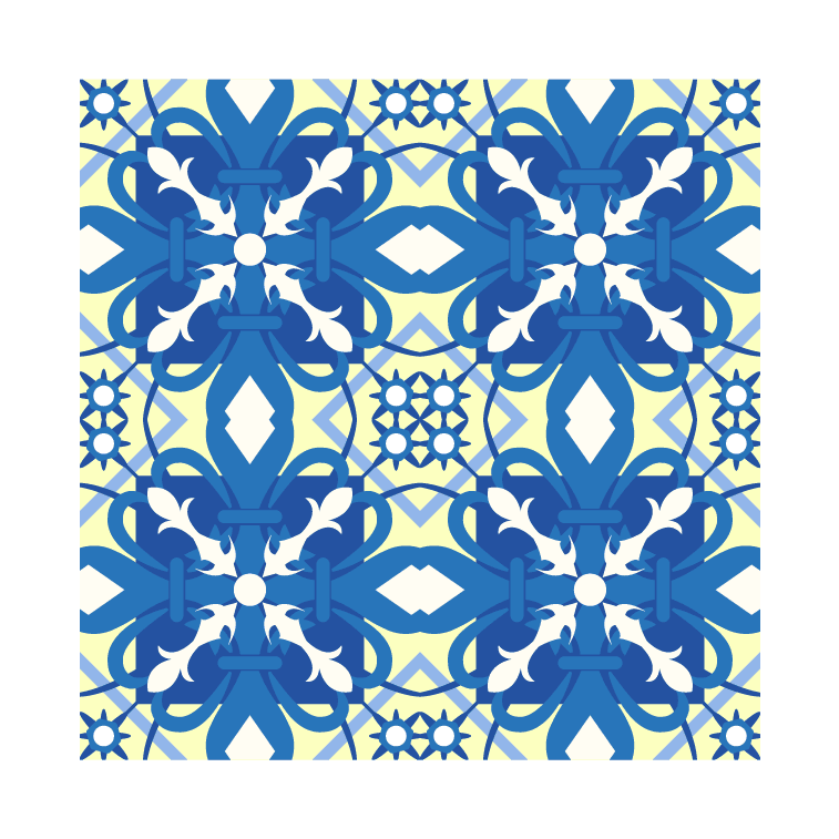 pattern elements templates symmetrical illusion shapes