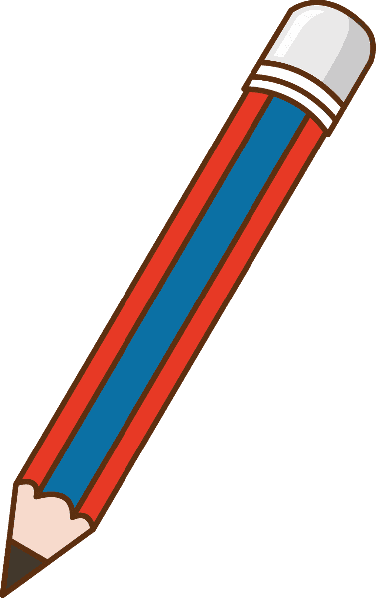 pencil set various animals objects for fun and creative drawing projects