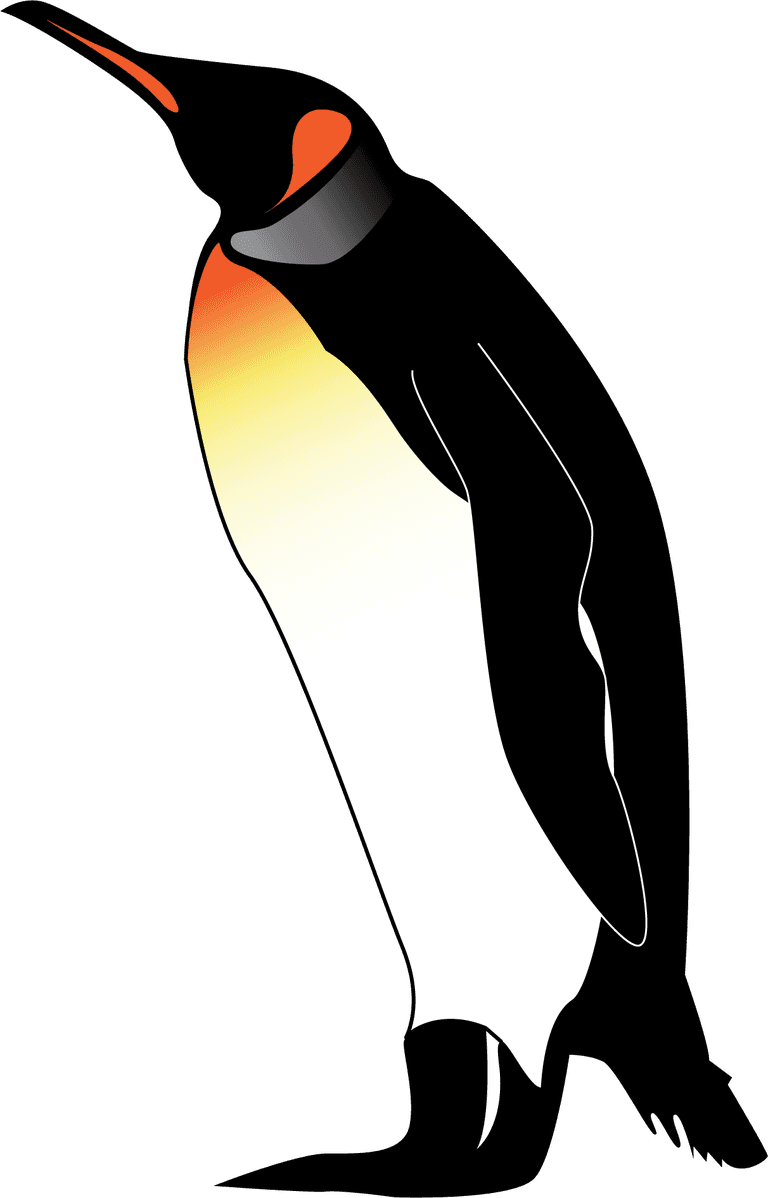 funny penguins elements vector with vibrant colors for eye-catching illustrations and playful themes