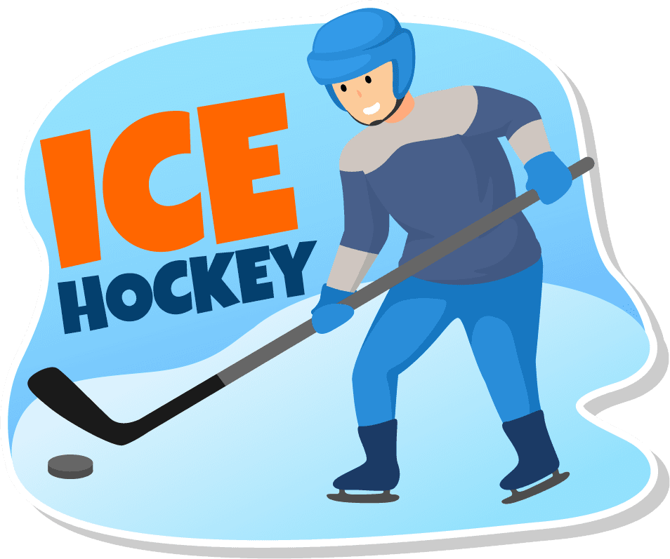 people activity winter sport ice hockey player in action on the rink