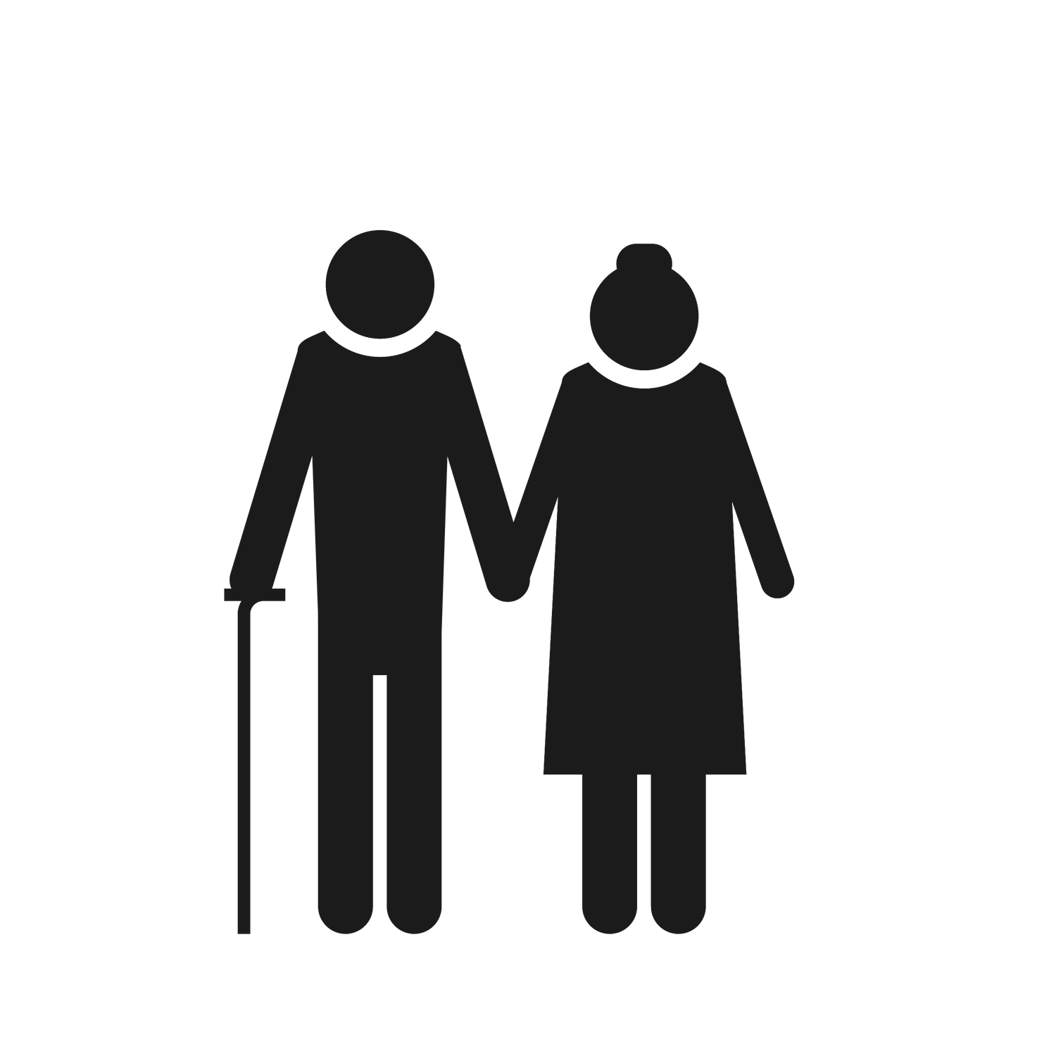 family silhouette clipart for modern family themes featuring diverse figures